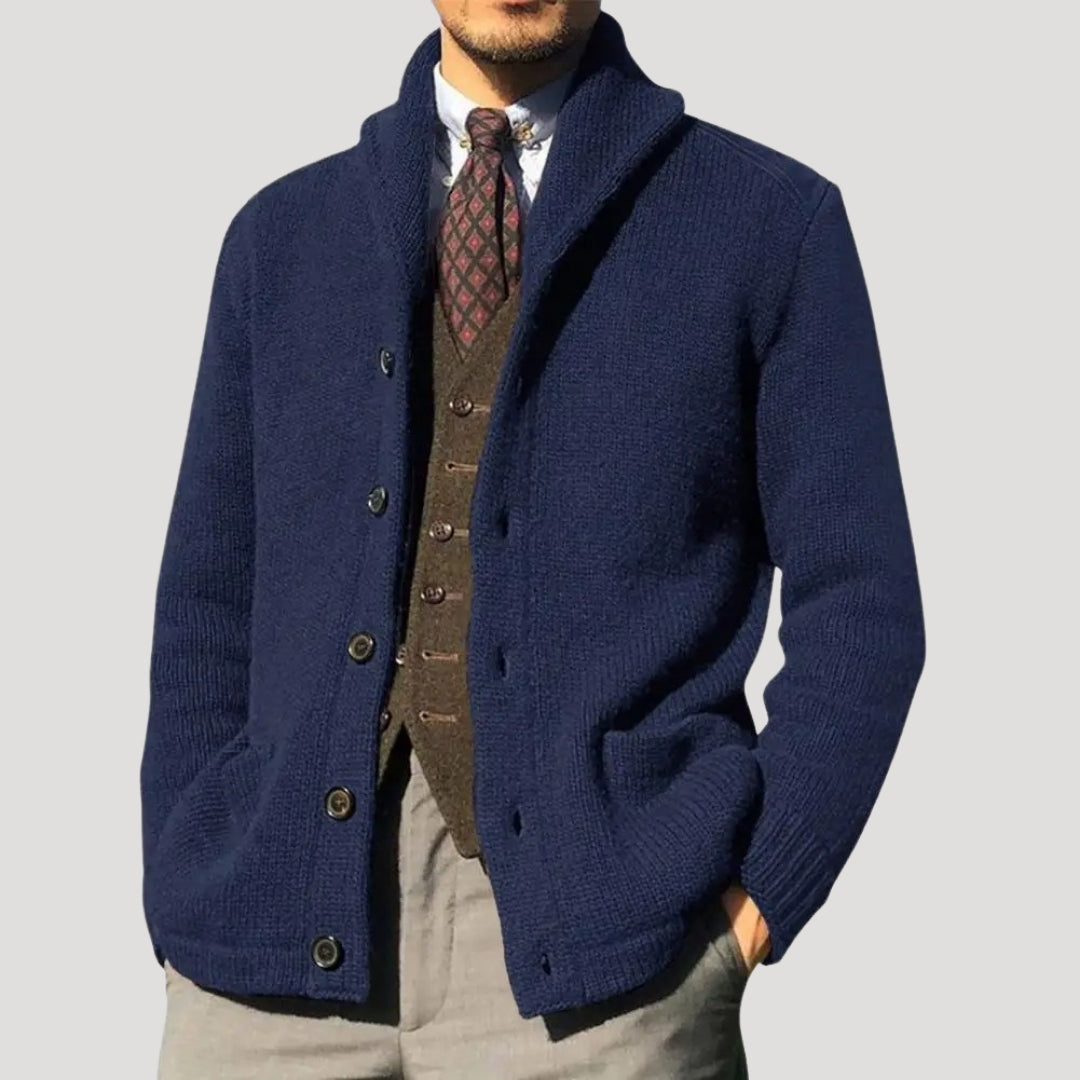 Jace | Wool cardigan coatigan winter jacket
