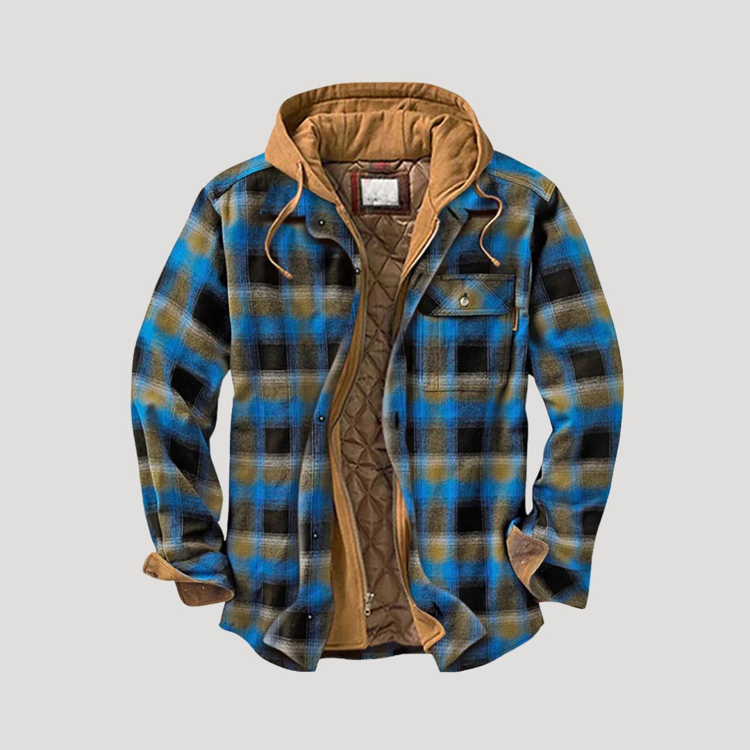 Grayson | Flannel jacket fleece lined