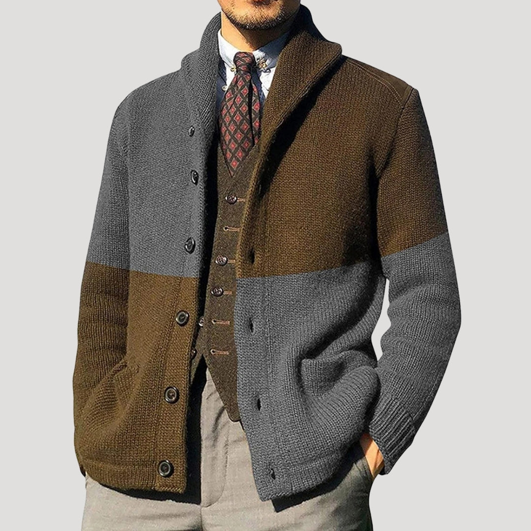 Jace | Wool cardigan coatigan winter jacket
