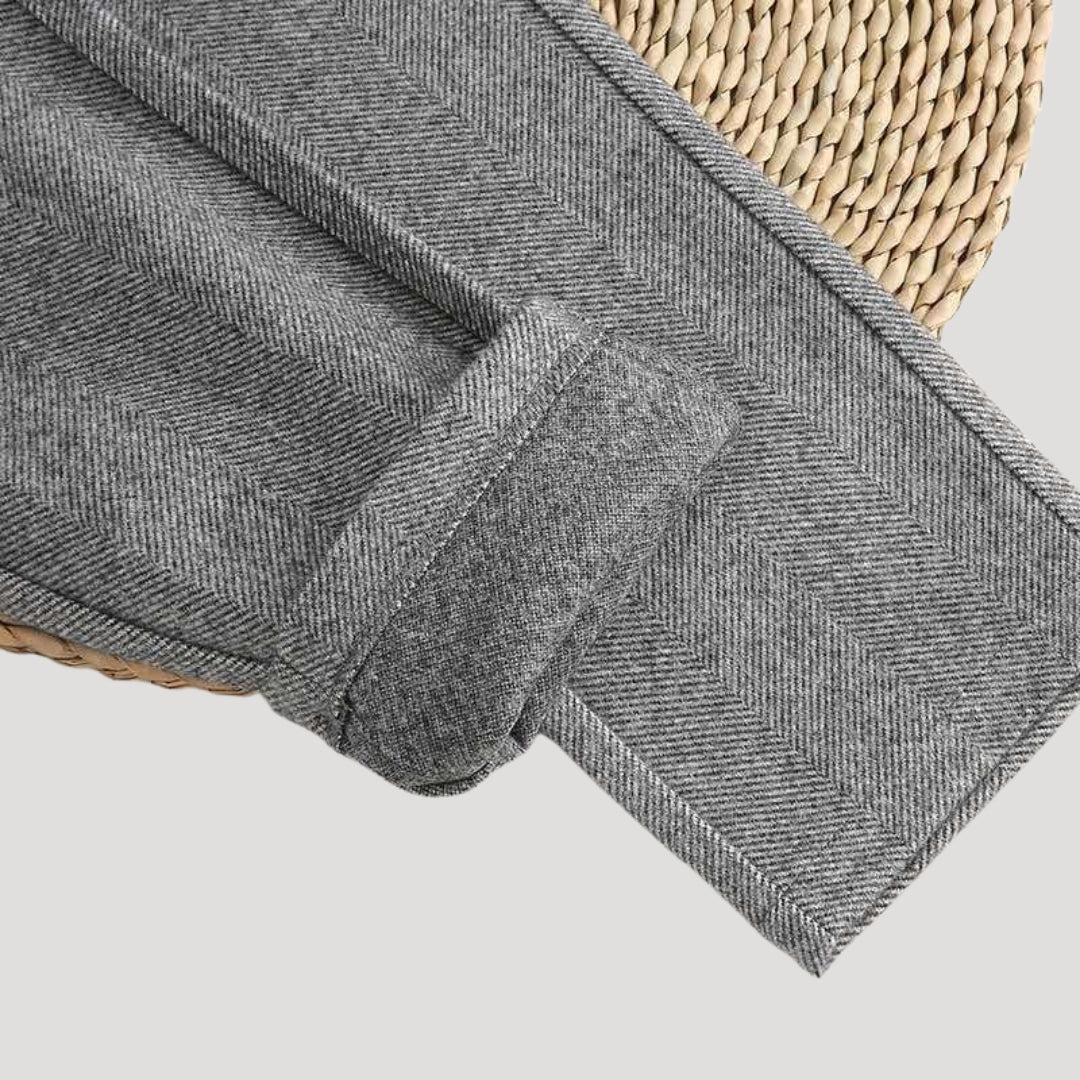 Lex | Heritage herringbone trousers