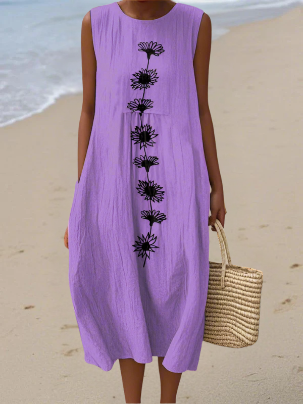 Emma | Airy and Sleeveless Summer Dress