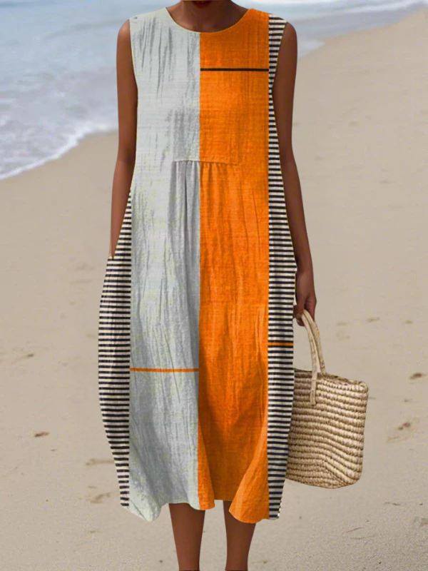 May | Light and Sleeveless Summer Dress