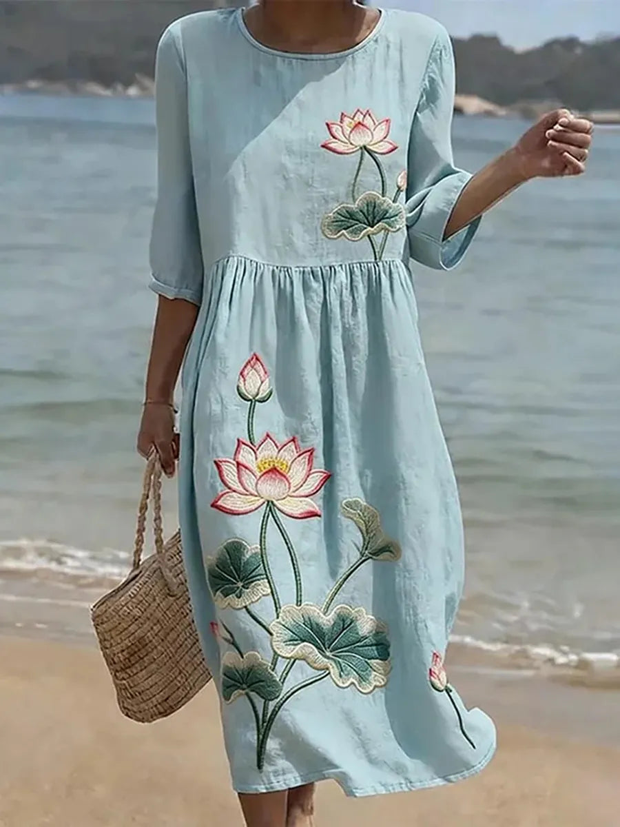 Rachel | Vestido maxi elegante