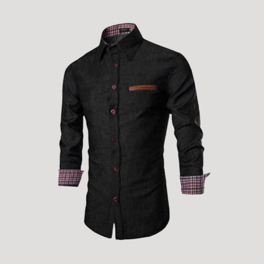 Miles | Casual button up long sleeve shirt