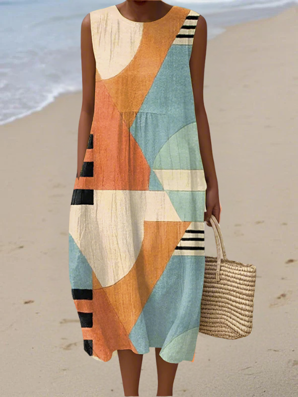 Iris | Airy and Sleeveless Summer Dress