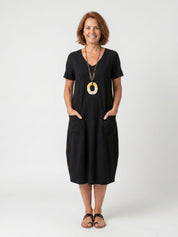 Sienna | Sophisticated Classic A-Line Flow Dress