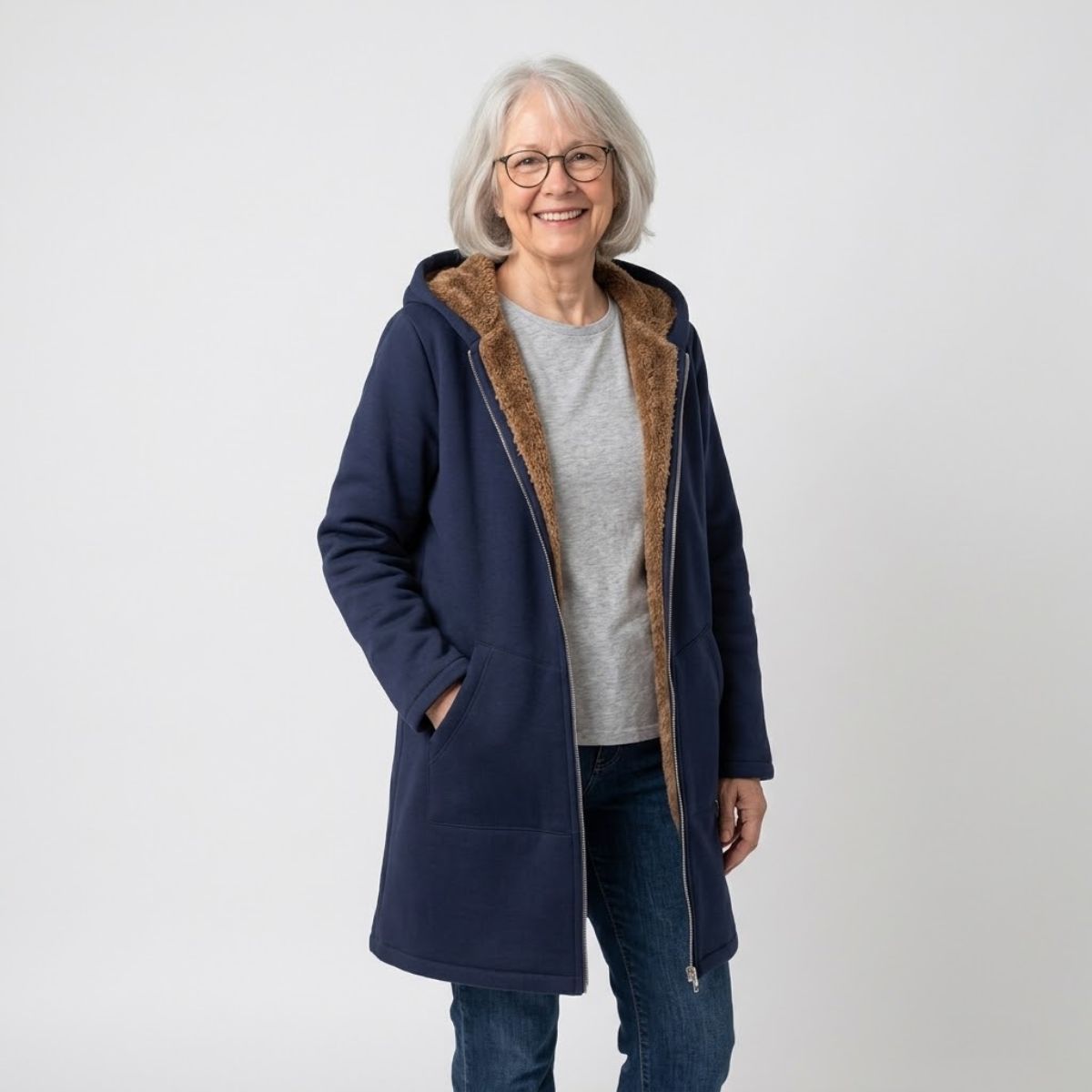 Judith | Plush-Lined Hooded Coat