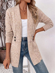 Carol | Tailored Button Cardigan