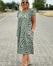 Avanille | Round Neck Summer Dress
