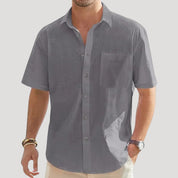 Cole | Linen short sleeve shirt