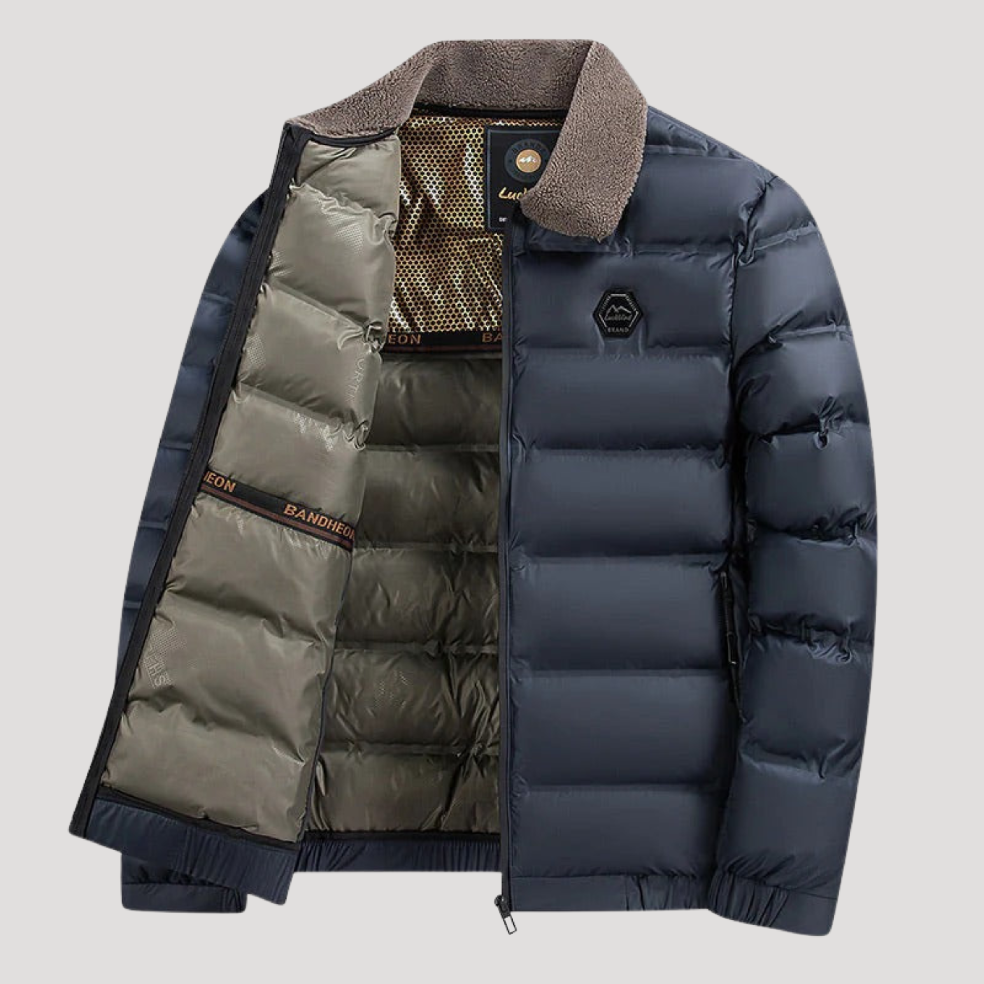 Lucas | Chaqueta de invierno acolchada impermeable