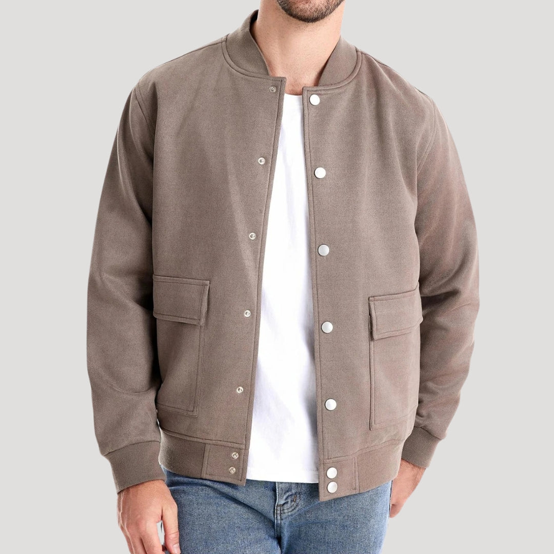 Hudson | Varsity lightweight bomber jacket