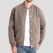 Hudson | Varsity lightweight bomber jacket