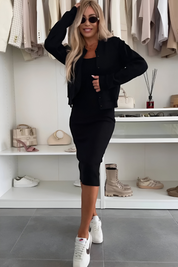 Manon | Elegant midi dress & jacket