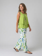 Adi | Refined Print Wide-Leg Co-Ord Set