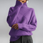 Lauren | Soft Roll-Neck Knit Jumper