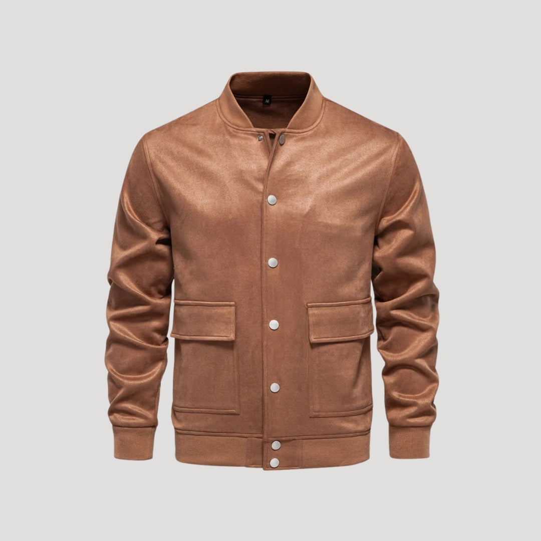 Hudson | Varsity lightweight bomber jacket