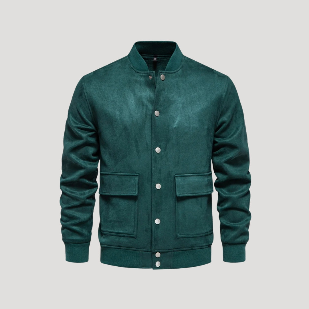 Hudson | Varsity lightweight bomber jacket