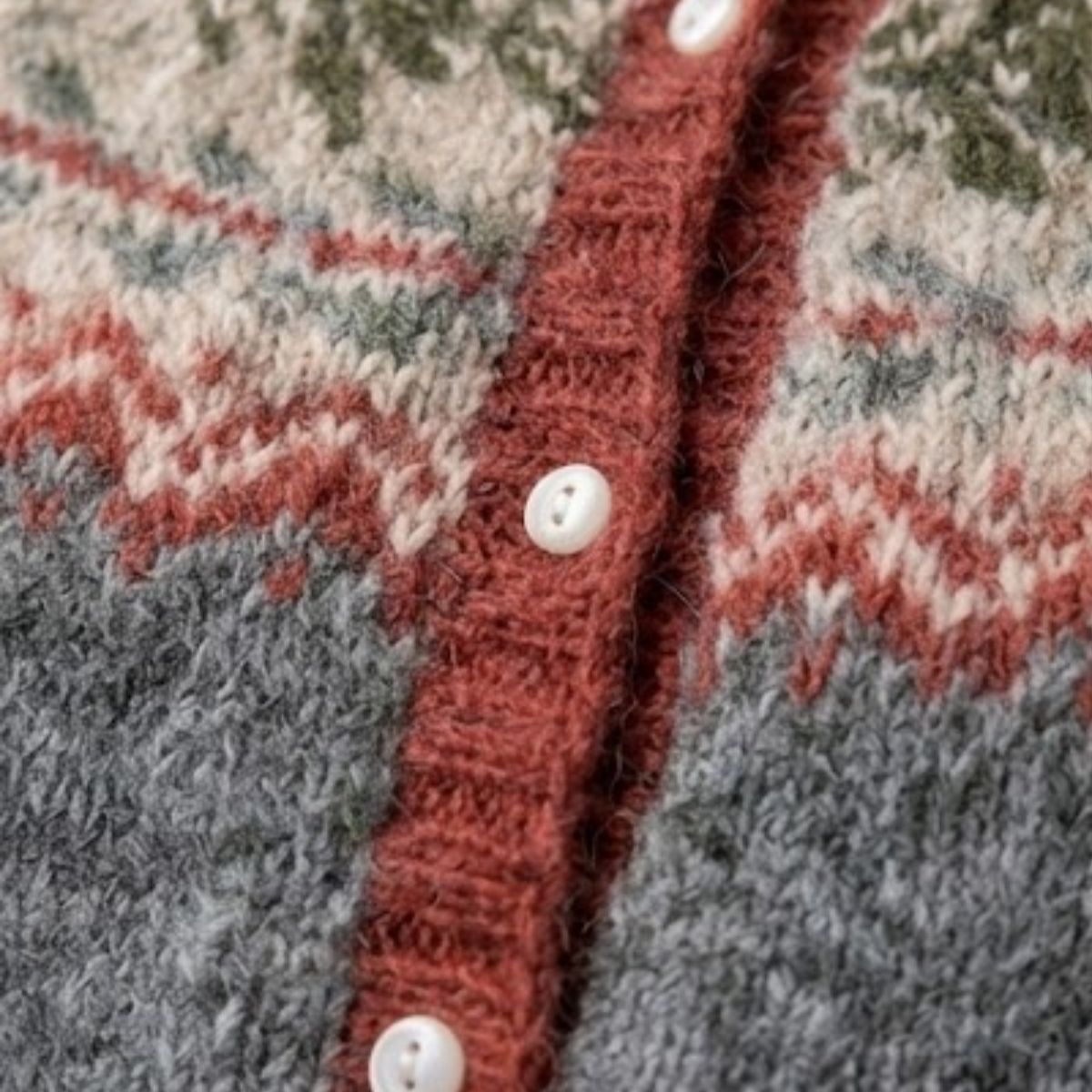 Rose | Heritage Pattern Cardigan