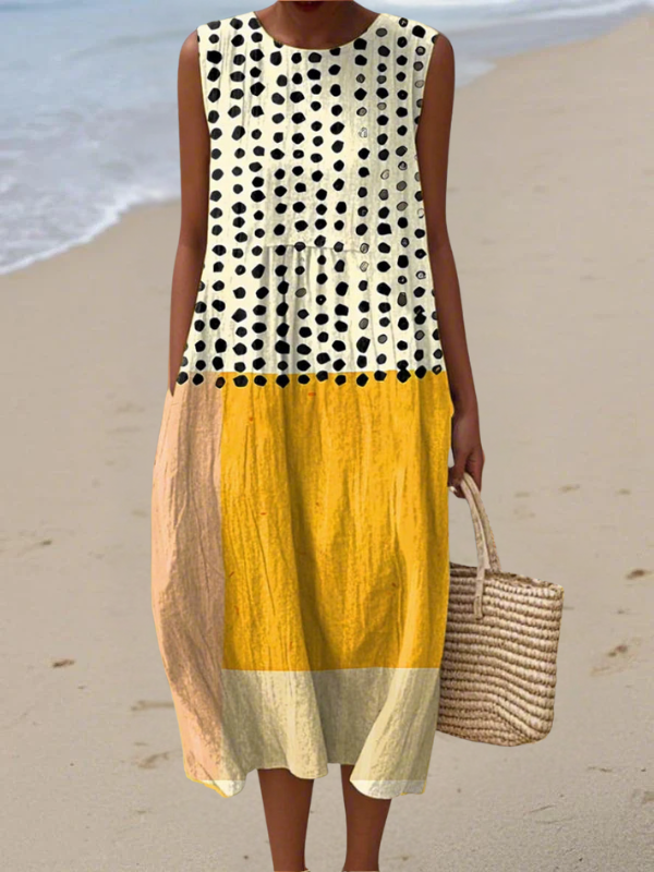 Leah | Lightweight and Sleeveless Summer Dress