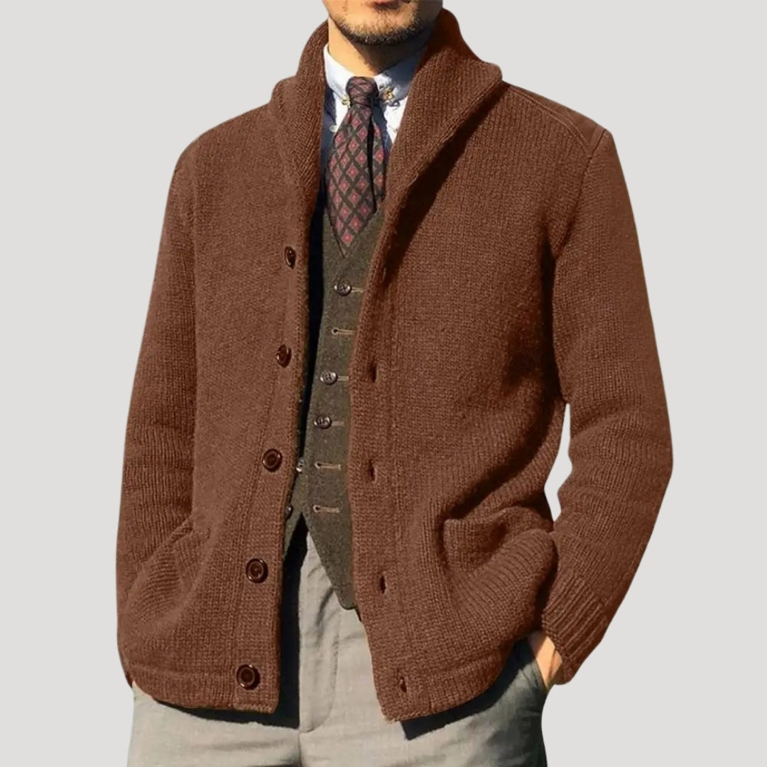 Jace | Wool cardigan coatigan winter jacket