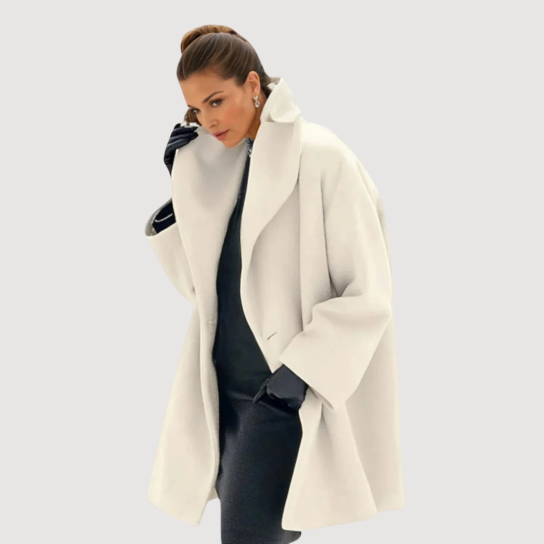 Vivienne | Elegant Shawl-Collar Coat