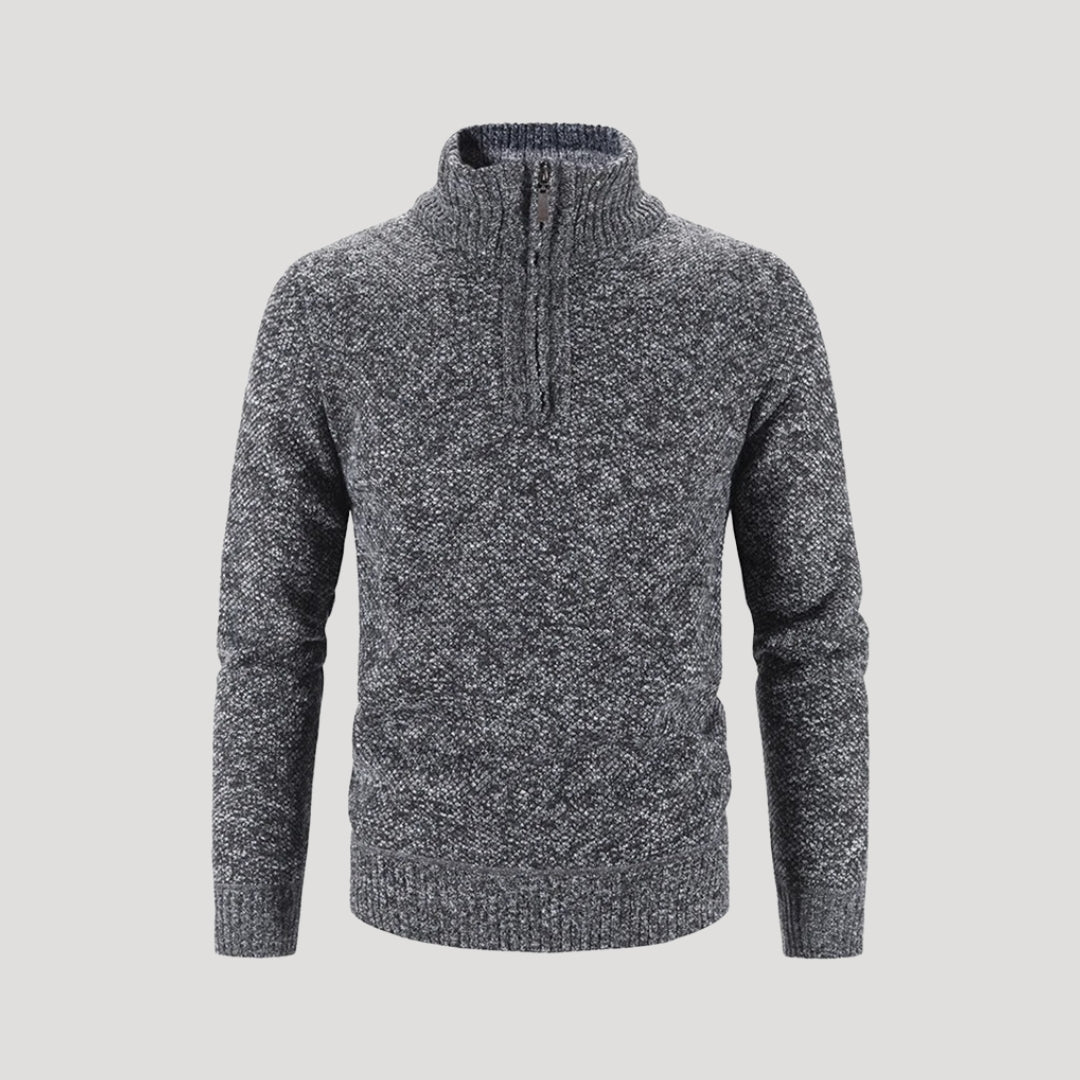 Mason | Half zip wool jumper