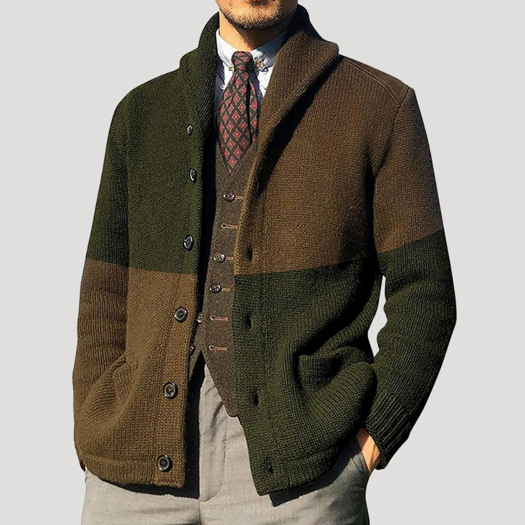 Jace | Wool cardigan coatigan winter jacket
