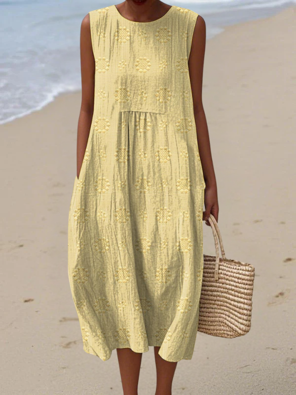 Rose | Airy and Sleeveless Summer Dress