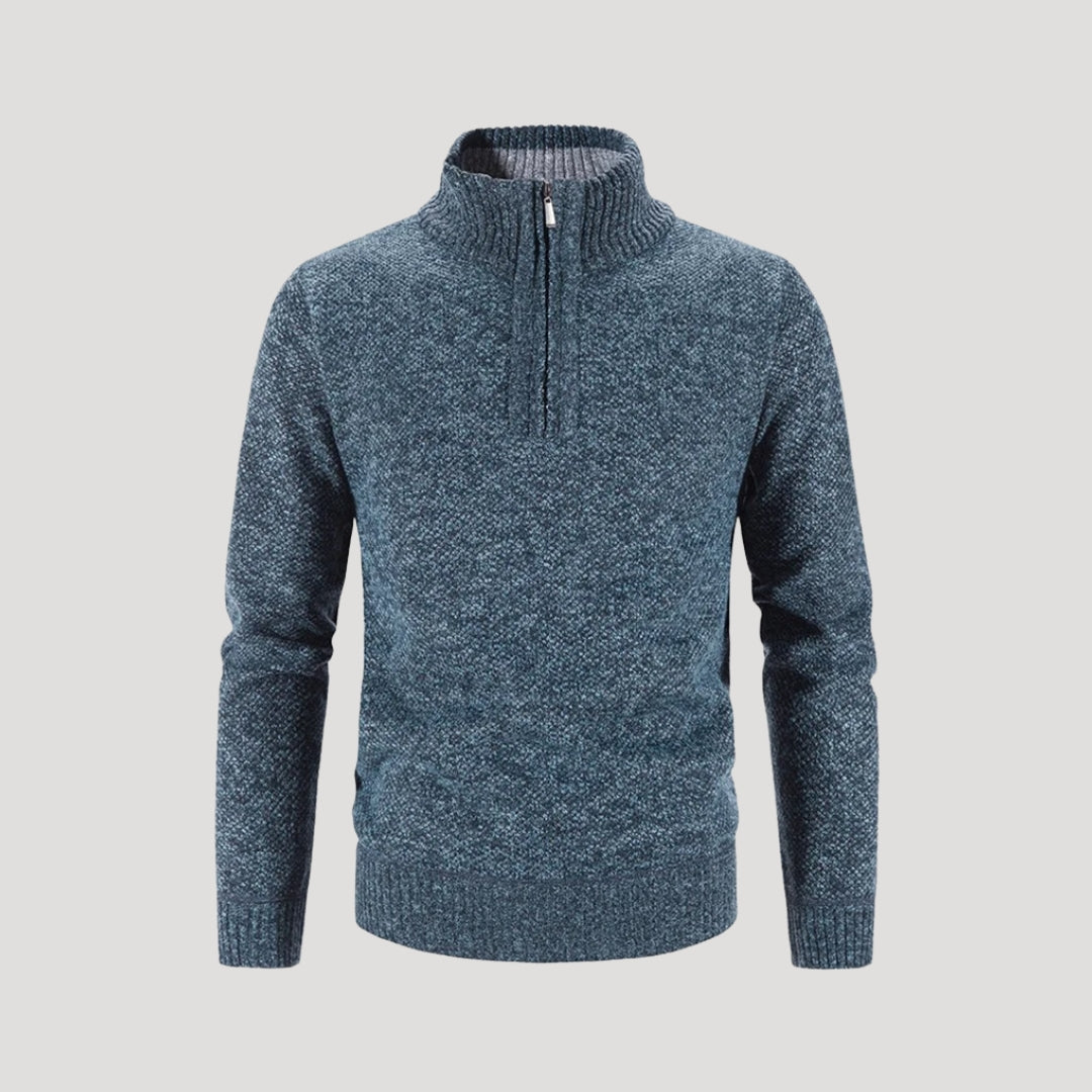Mason | Half zip wool jumper