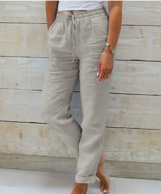 Monika | Casual Drawstring Trousers