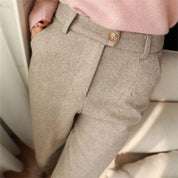Lex | Heritage herringbone trousers