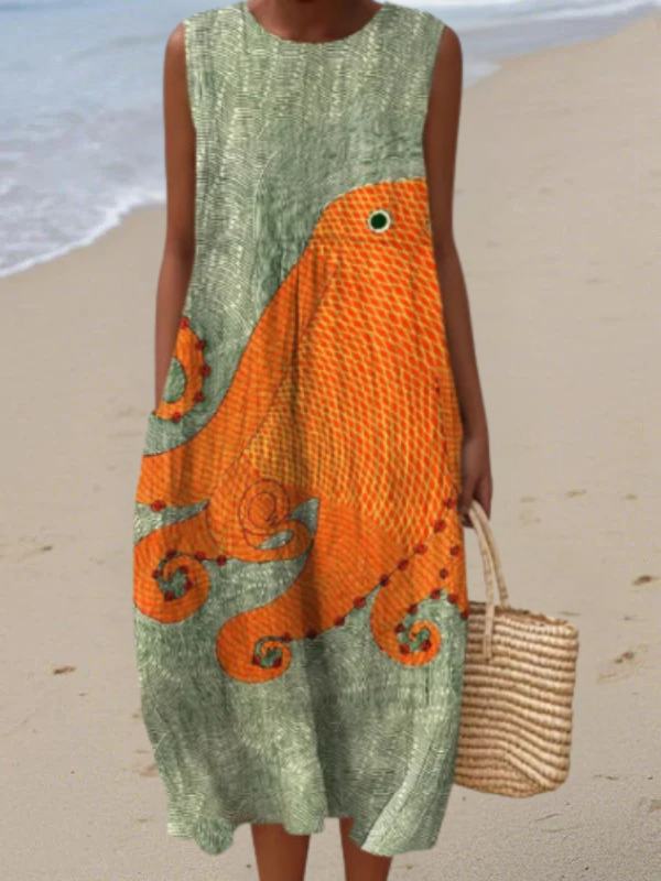 Tess | Airy and Sleeveless Summer Dress