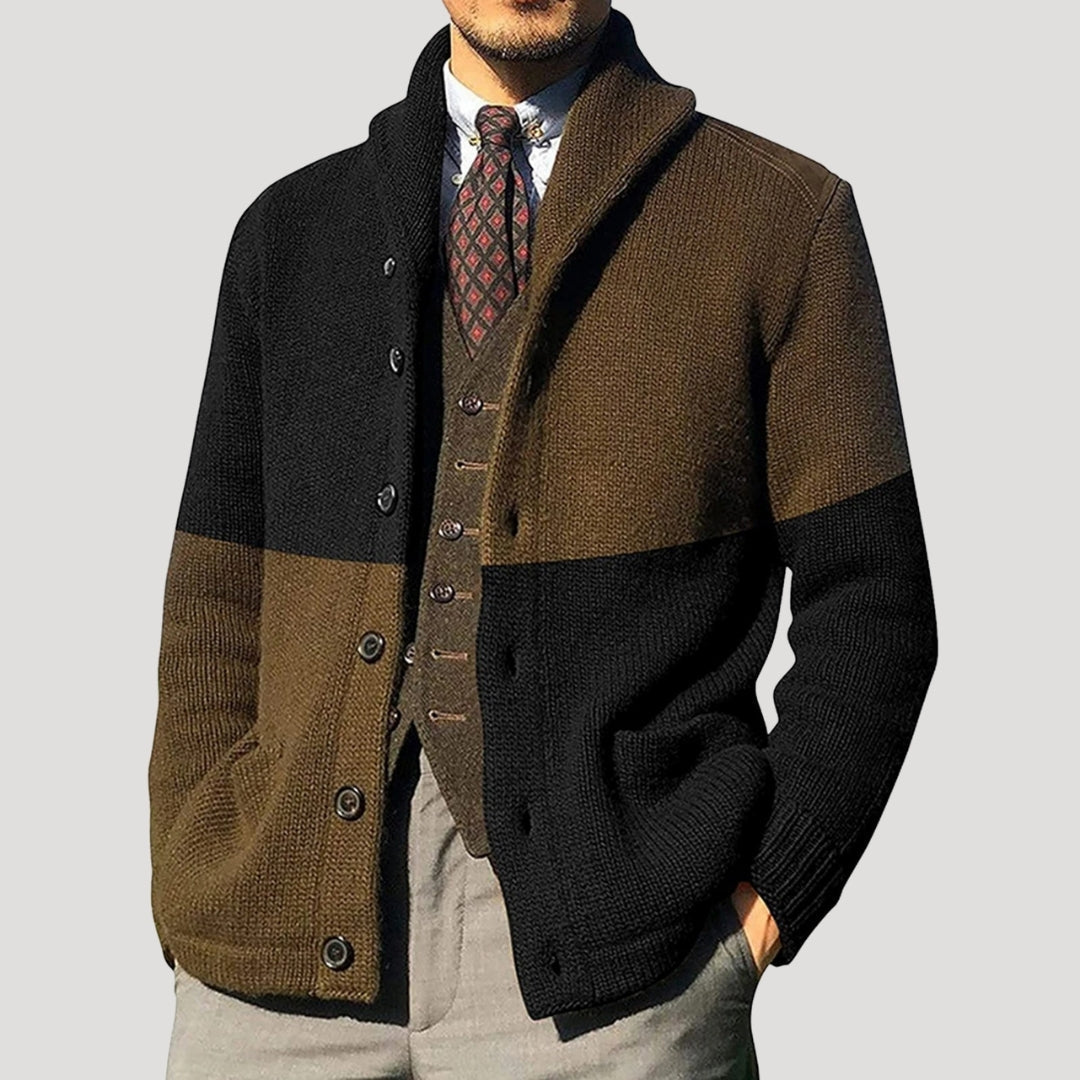 Jace | Wool cardigan coatigan winter jacket