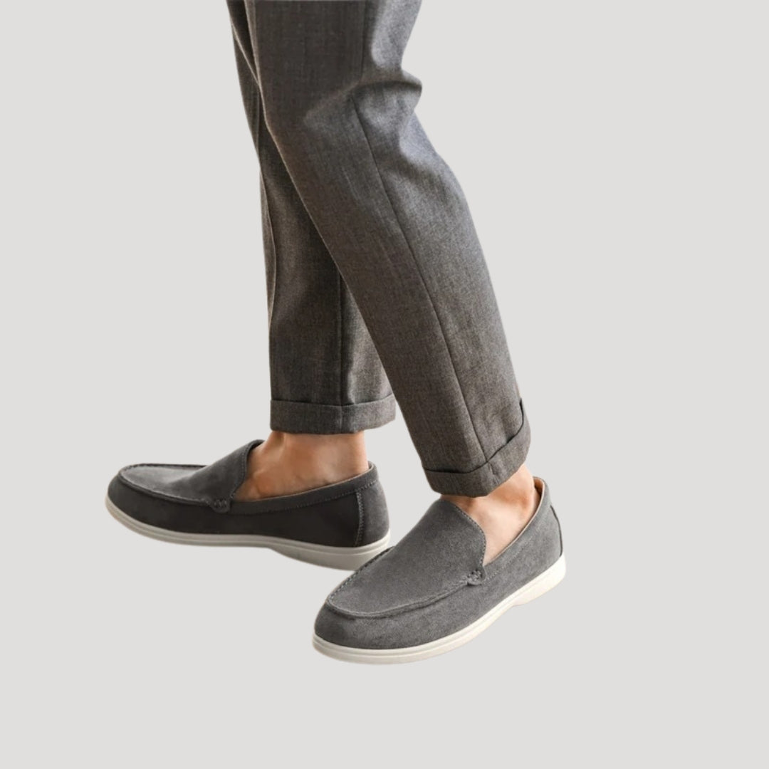 Blake | Suede slip-on loafers