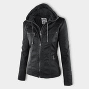 Pia | Modern Leather Jacket
