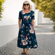 Robin | Vestido midi floral
