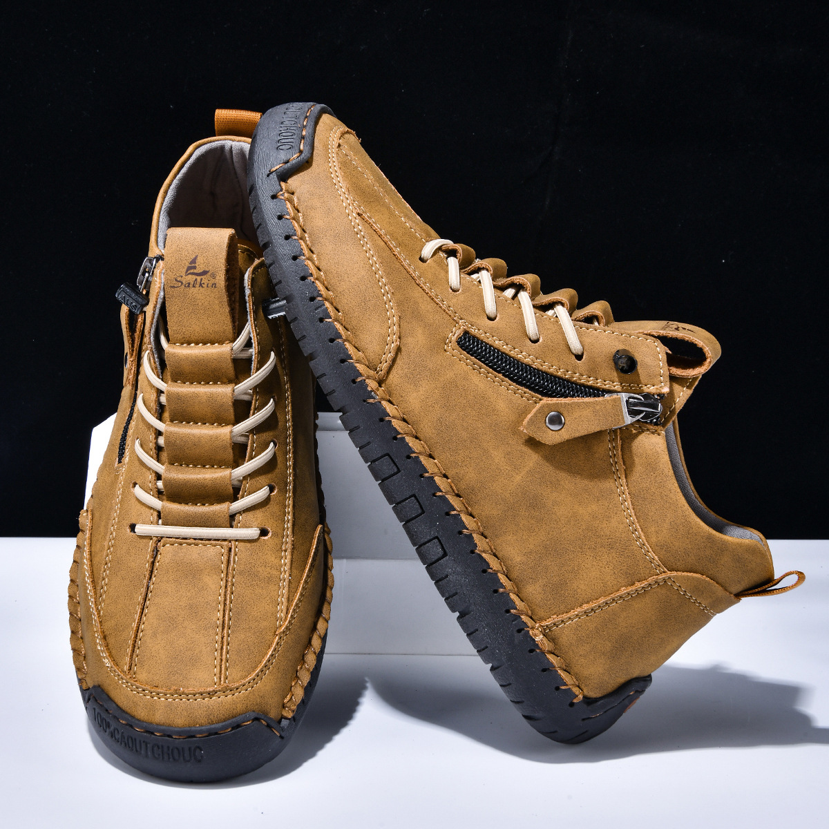 Christian | Nubuck Shoes with Zip for Men