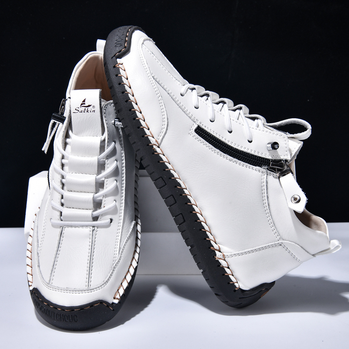Christian | Nubuck Shoes with Zip for Men