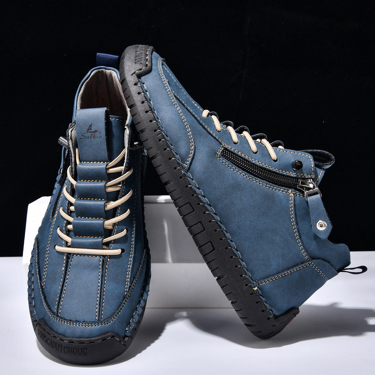 Christian | Nubuck Shoes with Zip for Men