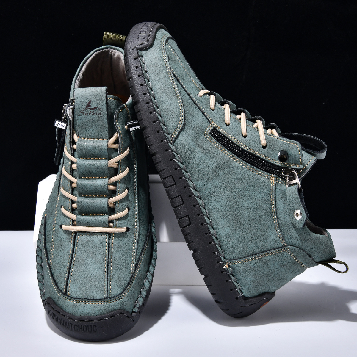 Christian | Nubuck Shoes with Zip for Men