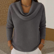 Amber | Warm Waffle Sweater