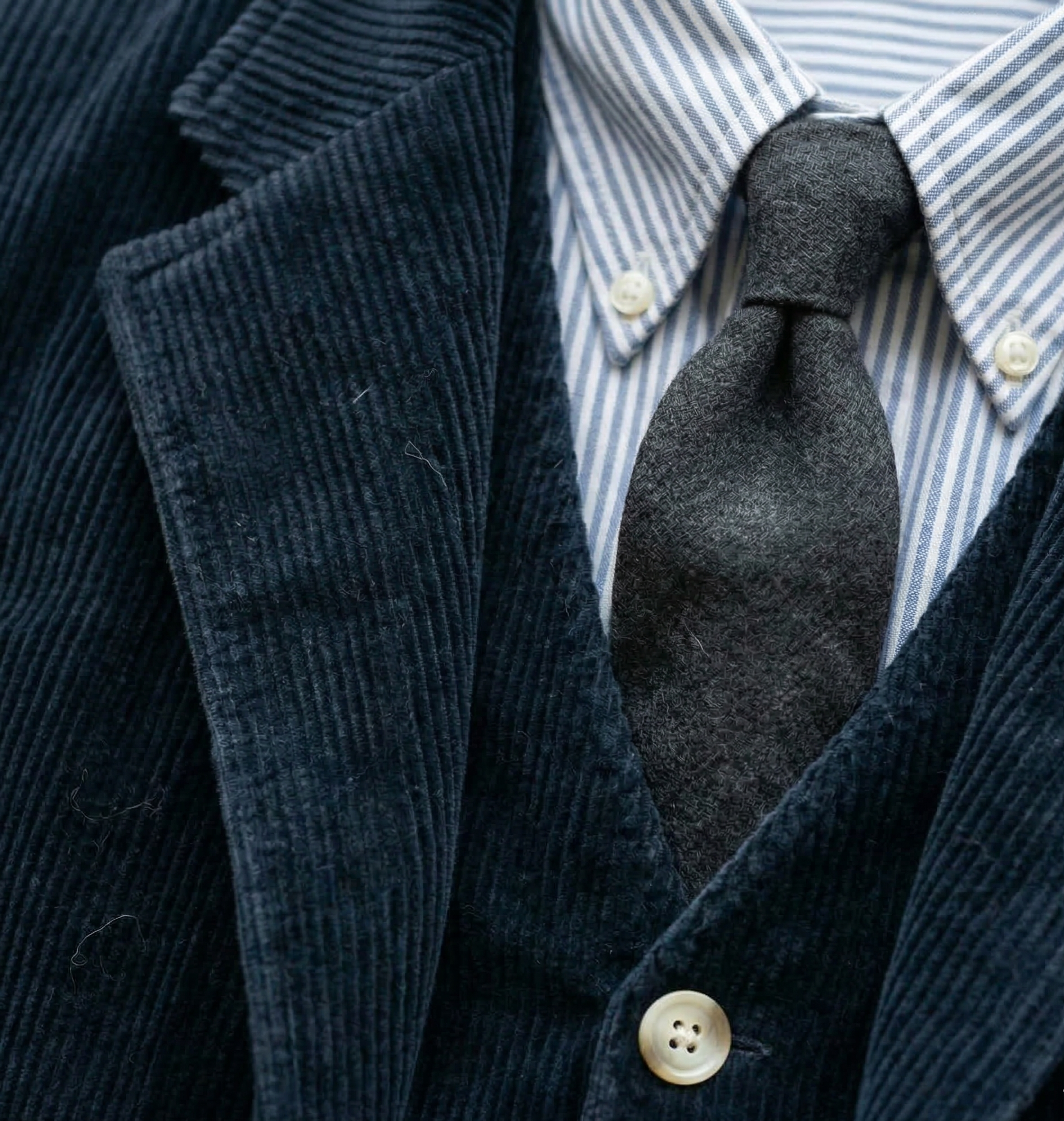 Tom | Conjunto de blazer y chaleco de pana