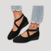 Isadora | Comfort Wedge Ballet Flats