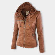 Pia | Modern Leather Jacket