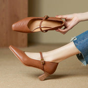 Orvane Mary Jane Leather Pumps