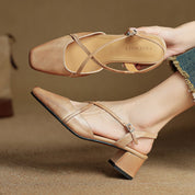 Valenne Leather Heels