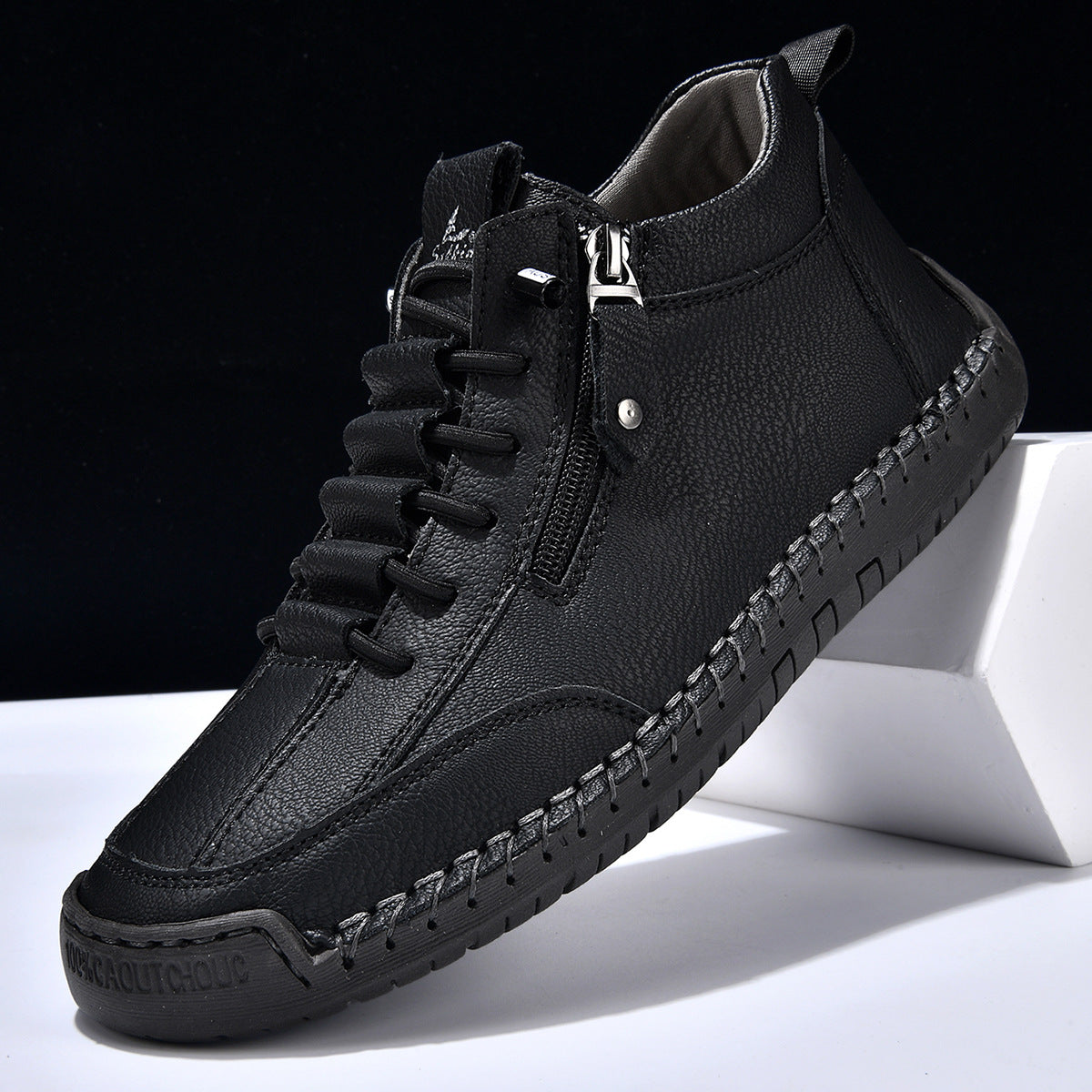 Christian | Nubuck Shoes with Zip for Men