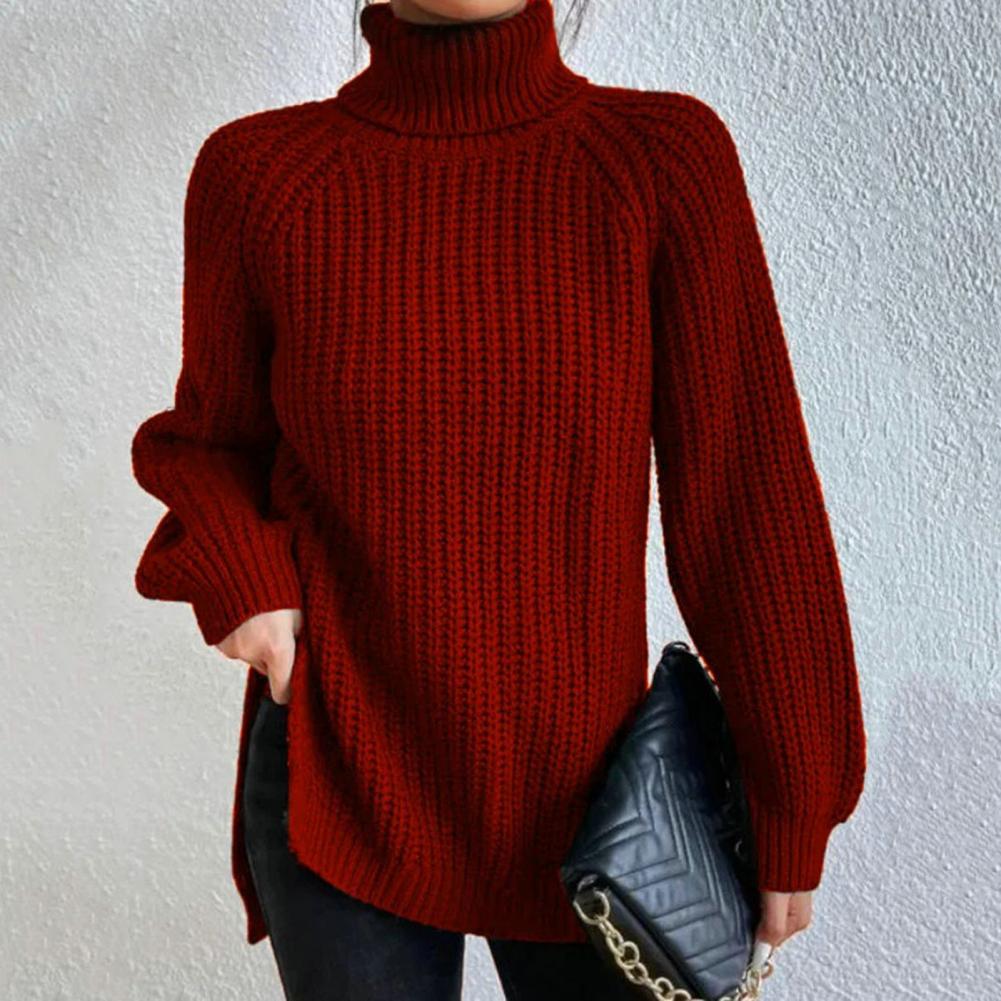 Loren | Jersey elegante de cuello vuelto