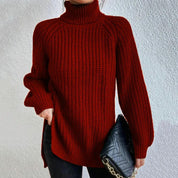 Loren | Jersey elegante de cuello vuelto